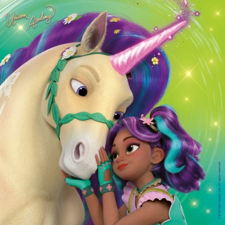 RAVENSBURGER pusle Unicorn Academy Magic and Friendship, 3x49 tk., 12004163 