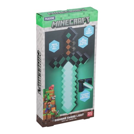 PALADONE MINECRAFT Teemantmõõga lamp, PP12711MCF 