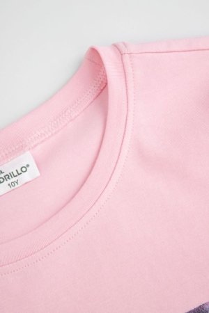 COCCODRILLO lühikeste varrukatega t-särk, roosad, suurus 