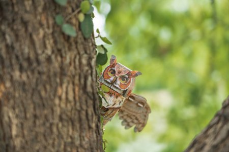 MAKEBUG 3D paberist pusle Great Horned Owl, MB-D-0059 