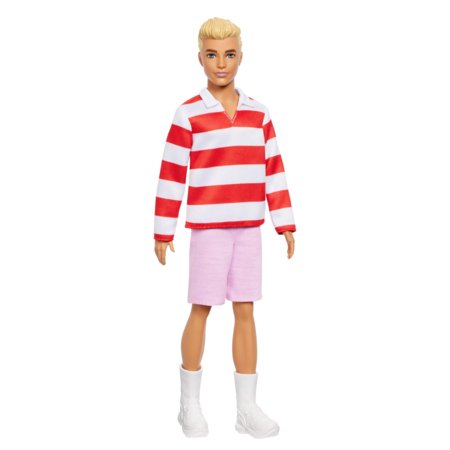 BARBIE KEN Fashionistas nukk – Triibulises särgis, HYV01 