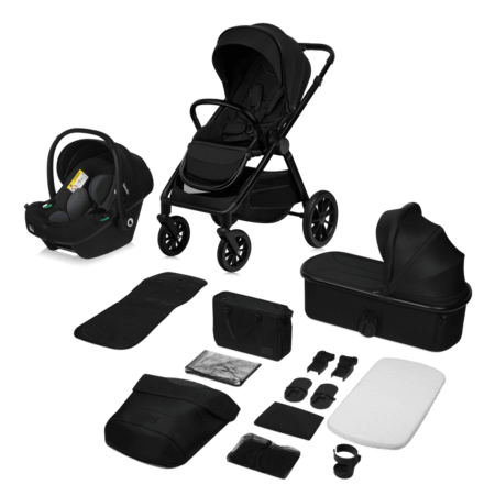 LIONELO universaalne käru LAYLA 3in1, Black onyx, LO-LAYLA 3IN1 