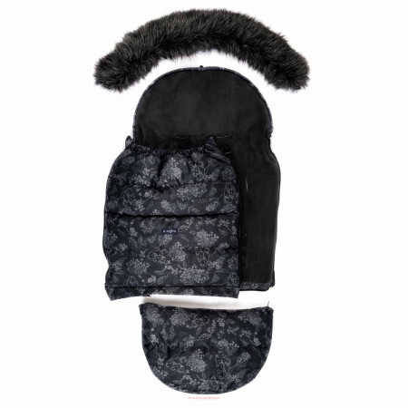 MILLI soojakott GROW UP Flori Grey 5902745544304