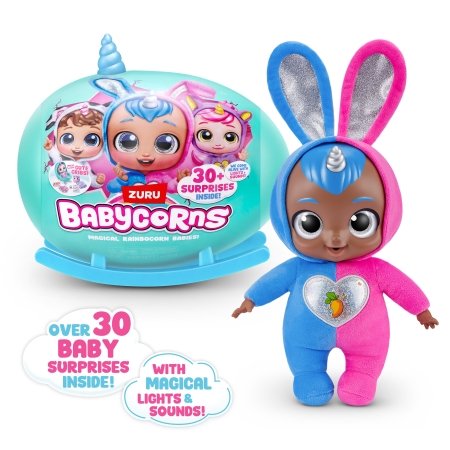 BABYCORNS nukk aksessuaaridega Magical Rainbocorn Babies, 1 seeria, assortii., 92108 