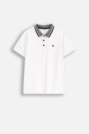 COCCODRILLO lühikeste varrukatega särk ELEGANT JUNIOR BOY, valge, WC5143602EJB-001-164, 164 cm 