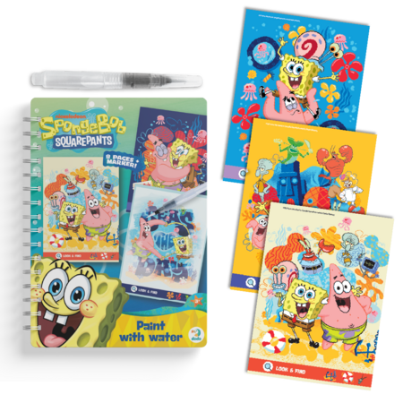 DODO maagiline veega värviraamat SpongeBob, 200642 
