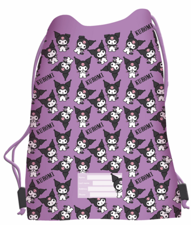 KUROMI spordijalatsite kott, lilla, TO-WKS-3724-XXX-KURO-SA 