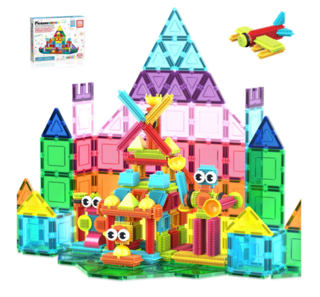 PICASSO TILES Magnetiline konstruktor ehitusklotsid 75 osa, PTE21 
