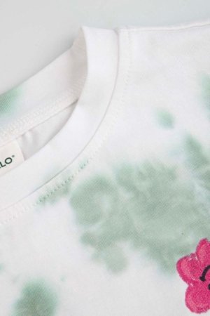 COCCODRILLO lühikeste varrukatega t-särk, valged, cm 