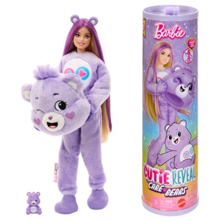 BARBIE Cutie Reveal kaisukaru seeria Share Bear, JCN94 