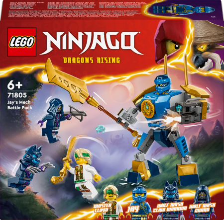 71805 LEGO® Ninjago Jay Lahinguroboti Komplekt 