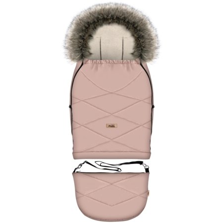 MILLI universaalne jalutuskäru soojakott GROWUP, Baby pink, MIL1110177 