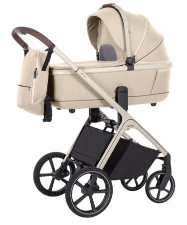 CARRELLO universaalne käru 2in1 VECTOR, Seashell Beige, CRL-6550 