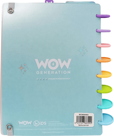 WOW GENERATION märkmik Multi Activity Planner, WOW00083E 