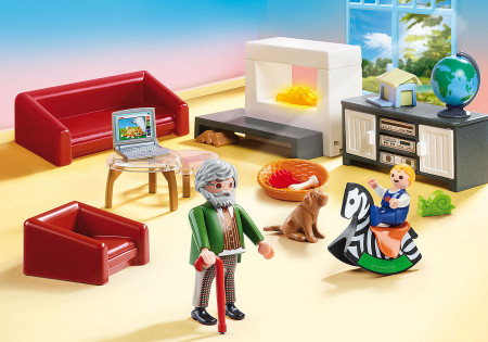 PLAYMOBIL DOLL ACTION Mugav elutuba, 70207 70207