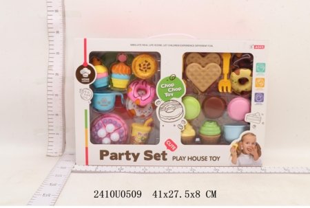 Pärastlõunase tee peokomplekt, 24 osa, 2410U0509 