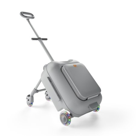 KINDERKRAFT reisikohver lapse kandmiseks CABBY, hall, KACABB00GRY0000 