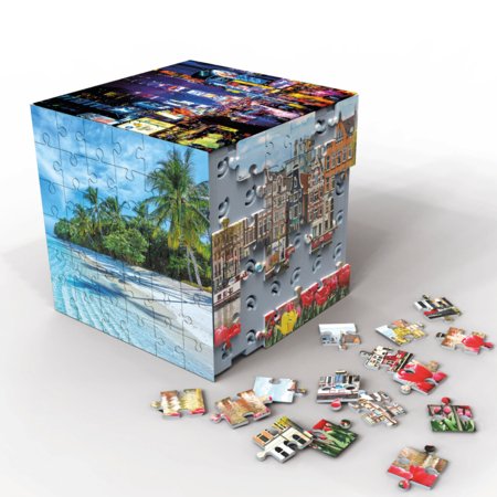 EDUCA 3D puzzle Cube Travels, 216 tk, 20124 