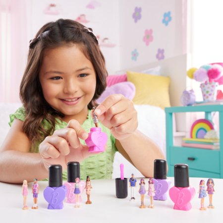BARBIE Mini BARBIELand küünelaki pudelis nukud, JCP97 