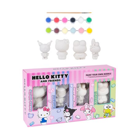 HELLO KITTY värvi enda tegelaskujud, 04-6121 