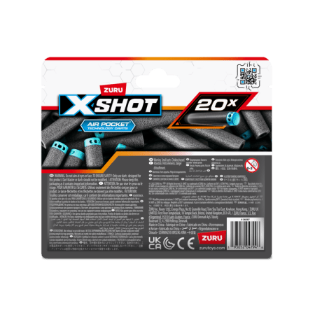 X-SHOT täitepakk Excel, 20tk., 36587 