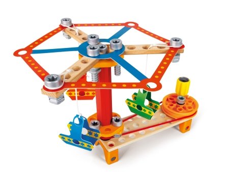 HAPE konstruktor Carnival Builder Set, 73 tarvikuga, E3040A 