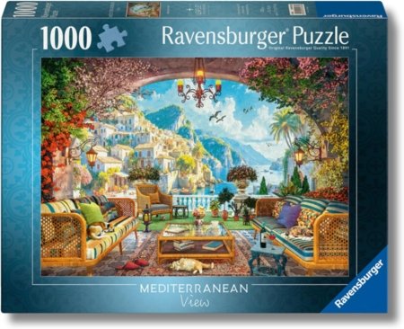 RAVENSBURGER pusle Vahemere terrassi vaade, 1000 tk, 12001576 