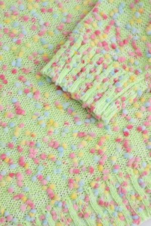 COCCODRILLO sweater CARTOONS GIRL KIDS, roheline, ZC4172101CGK-011-122, 122 cm 