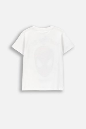 COCCODRILLO lühikeste varrukatega t-särk, valged, WC6143208LBD-001-098, 98 