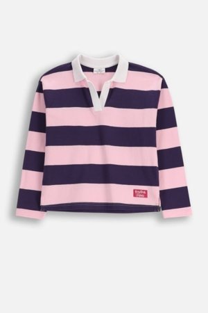 COCCODRILLO pikkade varrukatega polo särk, roosad, cm 