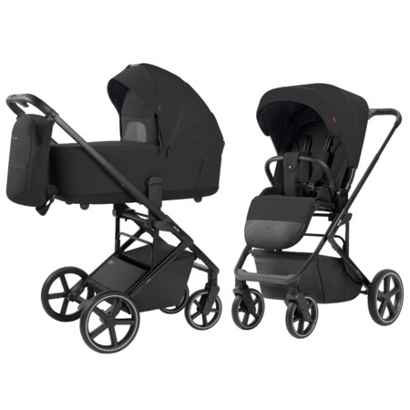 CARRELLO universaalne käru ALFA 2IN1, Rock black, CRL-6522 