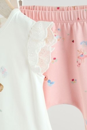 NEXT lühikeste varrukatega t-särk ja säärised, AA6495, 80-86