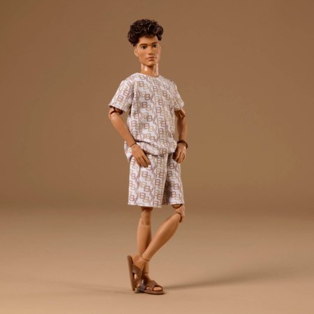 BARBIE Basics No10 Ken pruunide juustega nukk, JJX29 