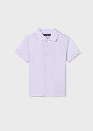 MAYORAL lühikeste varrukatega polo särk 7E, valged, 890-44 