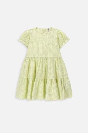 COCCODRILLO lühikeste varrukatega kleit HAPPY RETRO GIRL KIDS, multicoloured, WC4128203HGK-022-122, 122 cm 