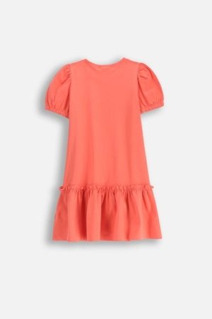 COCCODRILLO lühikeste varrukatega kleit NOSTALGIC MEADOW GIRL KIDS, roosa, WC5129201NGK-025-122, 122 cm 