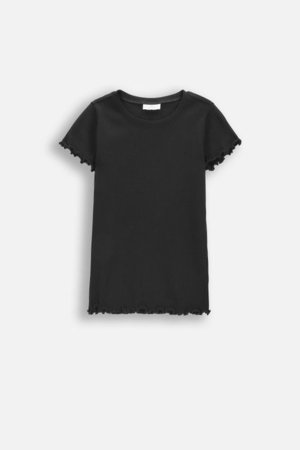 COCCODRILLO lühikeste varrukatega t-särk, mustad, cm 