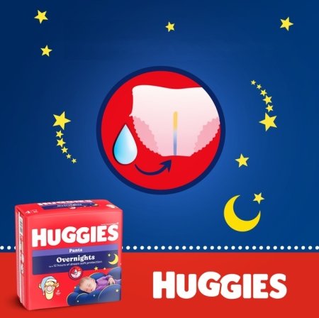 HUGGIES püksmähkmed Overnight, Suurus 5, 12-17 kg, 24 tk, 2661902 