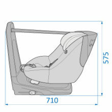 MAXI COSI turvatool AxissFix i-Size Authentic Graphite 8020550110 8020550110