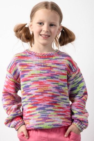 COCCODRILLO kampsun RAVE GIRL KIDS, värviline, cm 