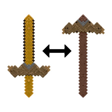 MINECRAFT muunduv mõõk-kirka, 43 cm, JKC15 