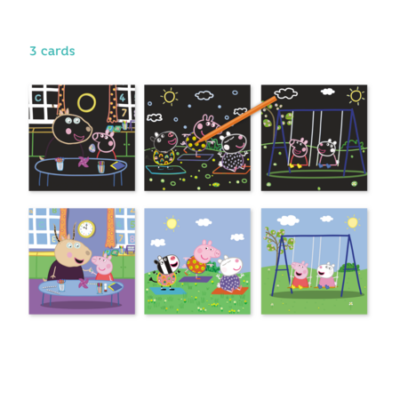 DODO kraapimiskunsti komplekt Peppa Pig, 200186 