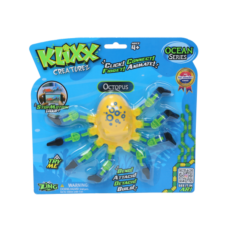 ZING KLIXX SEA CREATUREZ kokkupandavad mereloomad, assortii, KX300/KX310/KX320/KX330 