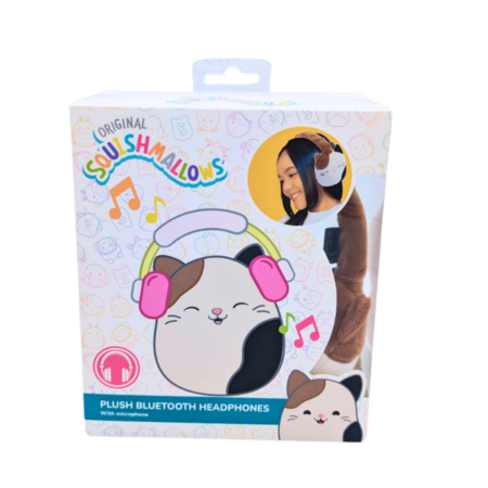 SQUISHMALLOWS pehmed Bluetooth-kõrvaklapid Cam, HMSQMBT-CAM 