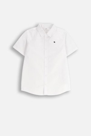 COCCODRILLO pikkade varrukatega särk BACK TO SCHOOL BOY, valge, WC5136201BSB-001-164, 164 cm 