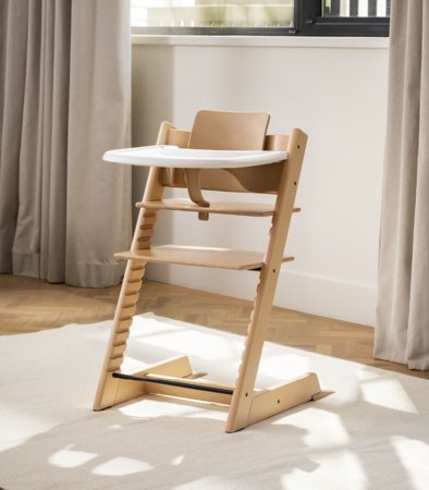 STOKKE söögitool koos turvakaare ja kandikuga TRIPP TRAPP, white, 685500 
