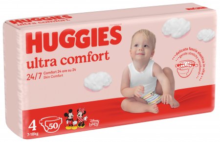 HUGGIES mähkmed ULTRA COMFORT 4, 50 tk., 2574741 2574741