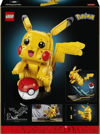 72152 LEGO® Pokémon™ Pikachu ja Poképall 
