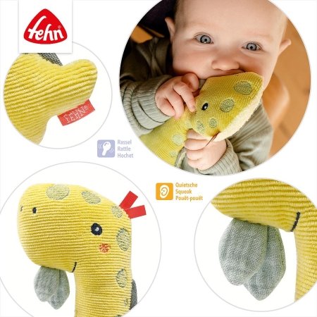 BABYFEHN pehme kõristi dinosaurus, 399905 