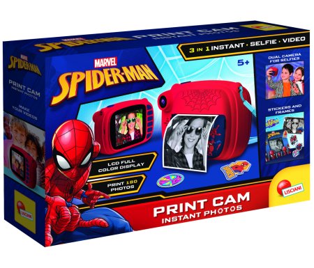 LISCIANI Spiderman kiirpildikaamera Print Cam, 104024 